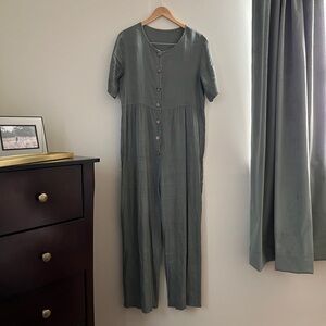 French Linen Jumpsuit